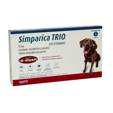 Simparica Trio para Perros | Zoetis | Farmagro Ecuador