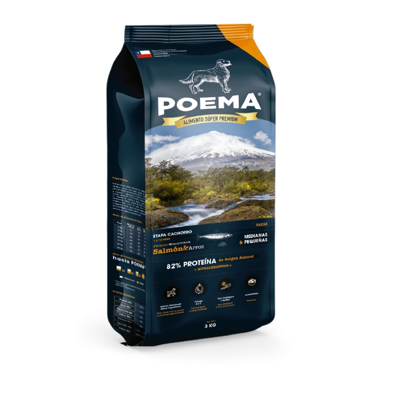 Poema Salmón Alimento Super Premium para Perros | Farmagro Ecuador