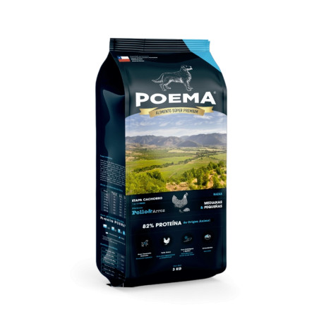 Poema Pollo Alimento Super Premium para Perros | Farmagro Ecuador