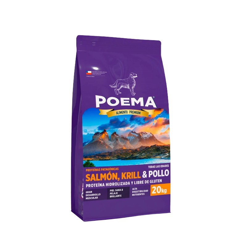 Poema Proteínas Patagónicas para Perros | Super Premium | Farmagro Ecuador
