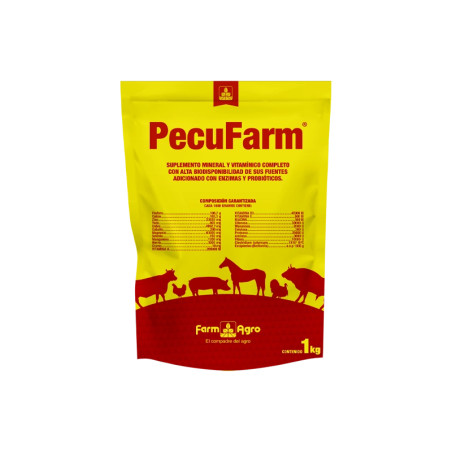 PecuFarm Suplemento Mineral y Vitamínico | Farmagro