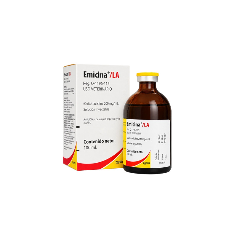 Emicina LA - Antibiótico Inyectable