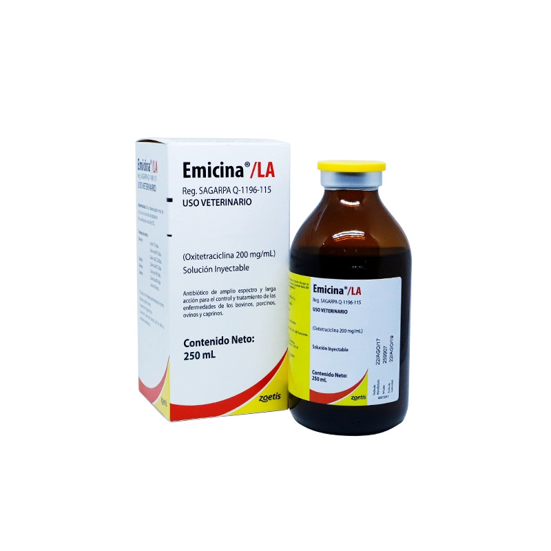 Emicina LA - Antibiótico Inyectable