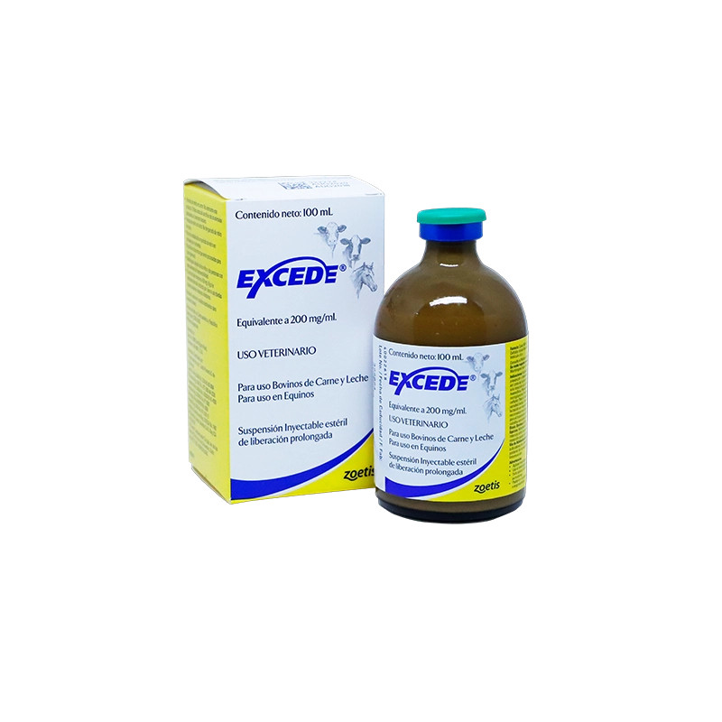Excede Cattle 200 mg 100 cc | Zoetis | Farmagro