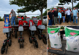 Farmagro establece parcela demostrativa de maíz ADV 9789 en Urdaneta